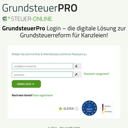 Grundsteuer Pro und myGrundsteuer